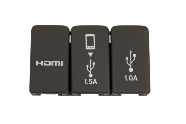 17M CRV 39115-TLA-D011-M1 HOLDER ASSY 2USB & HDMI 9L8A7501